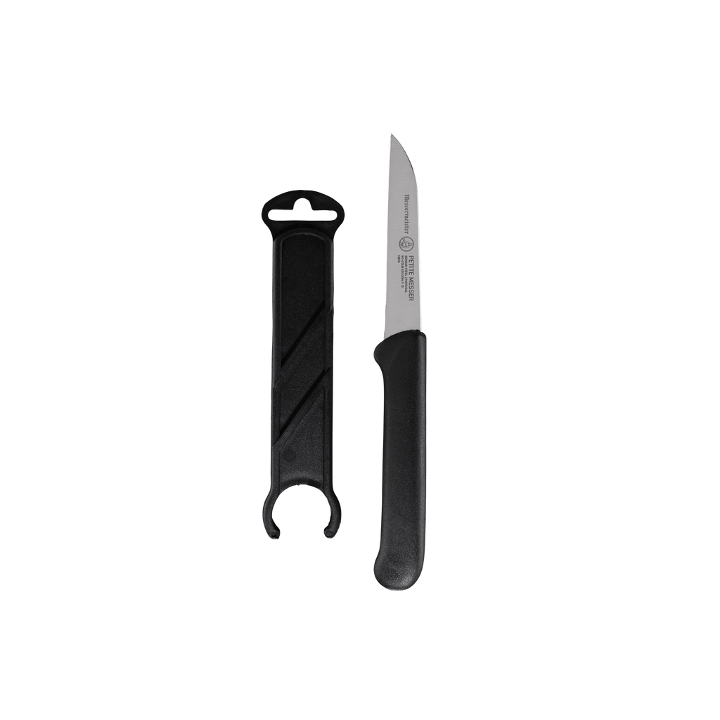 Petite Messer Black Sheep's Foot Parer with Sheath - 3