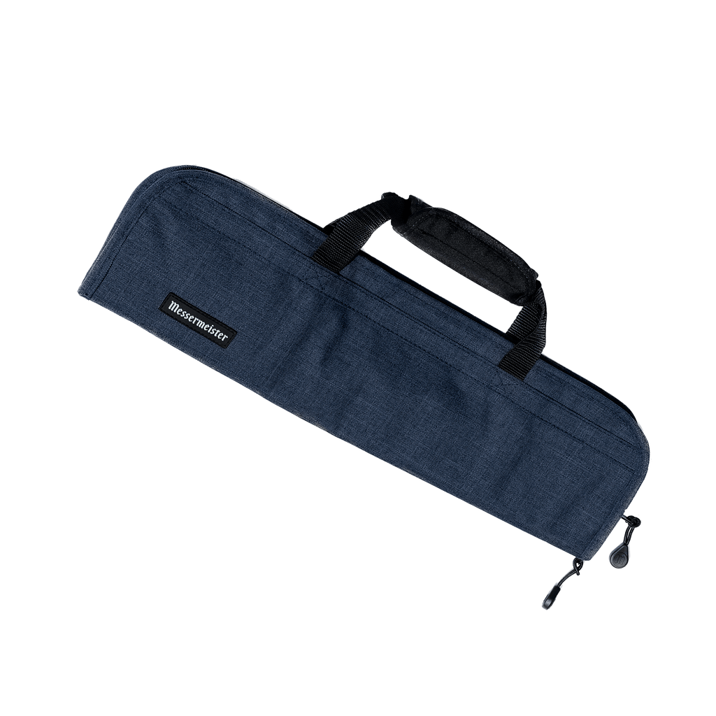 Preservation 5 Pocket Knife Bag - Heather Navy - Messermeister