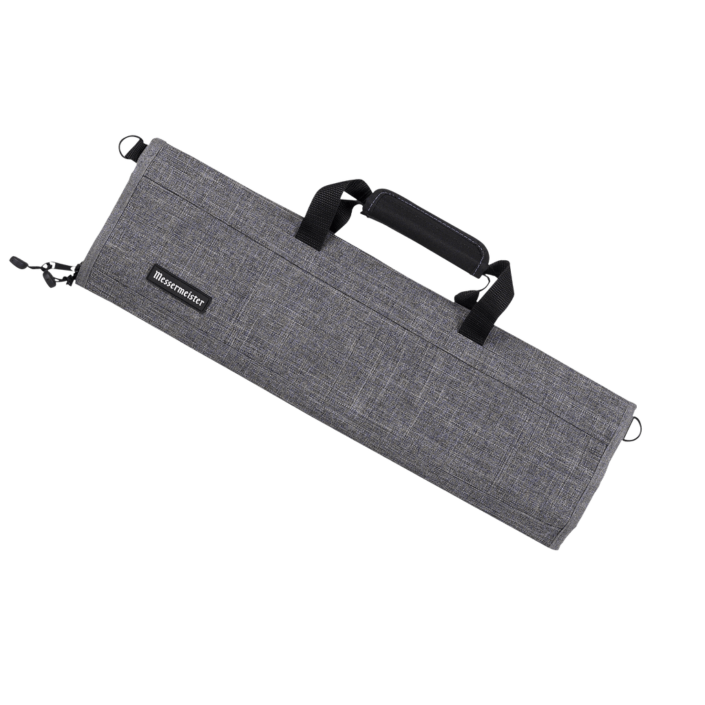 Preservation 8 Pocket Knife Roll - Heather Gray - Messermeister