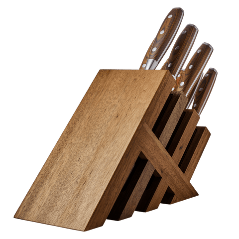 Avanta Pakkawood 10 Piece Knife Block Set - Messermeister