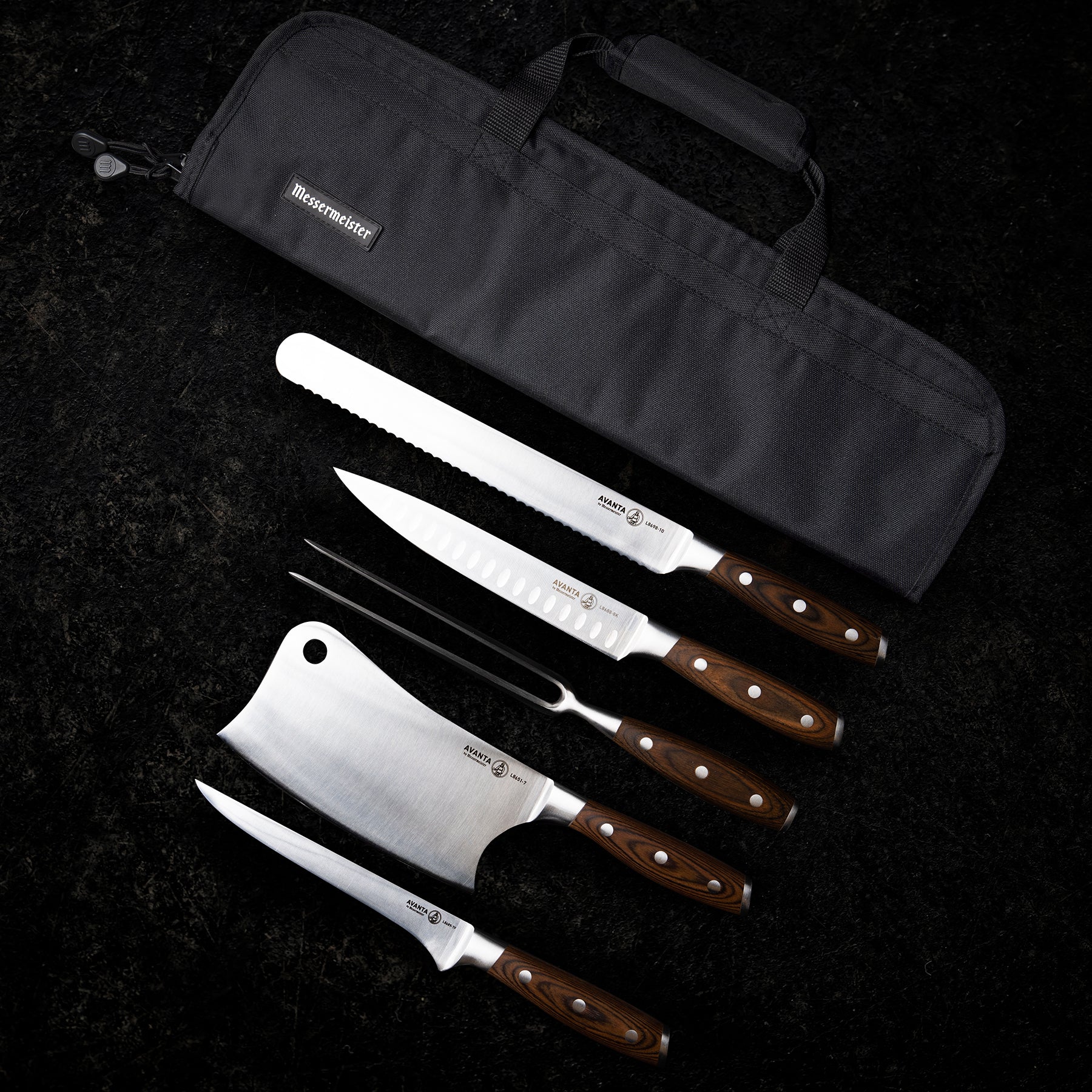 Hammer Stahl 6 Piece Barbecue Knife Set