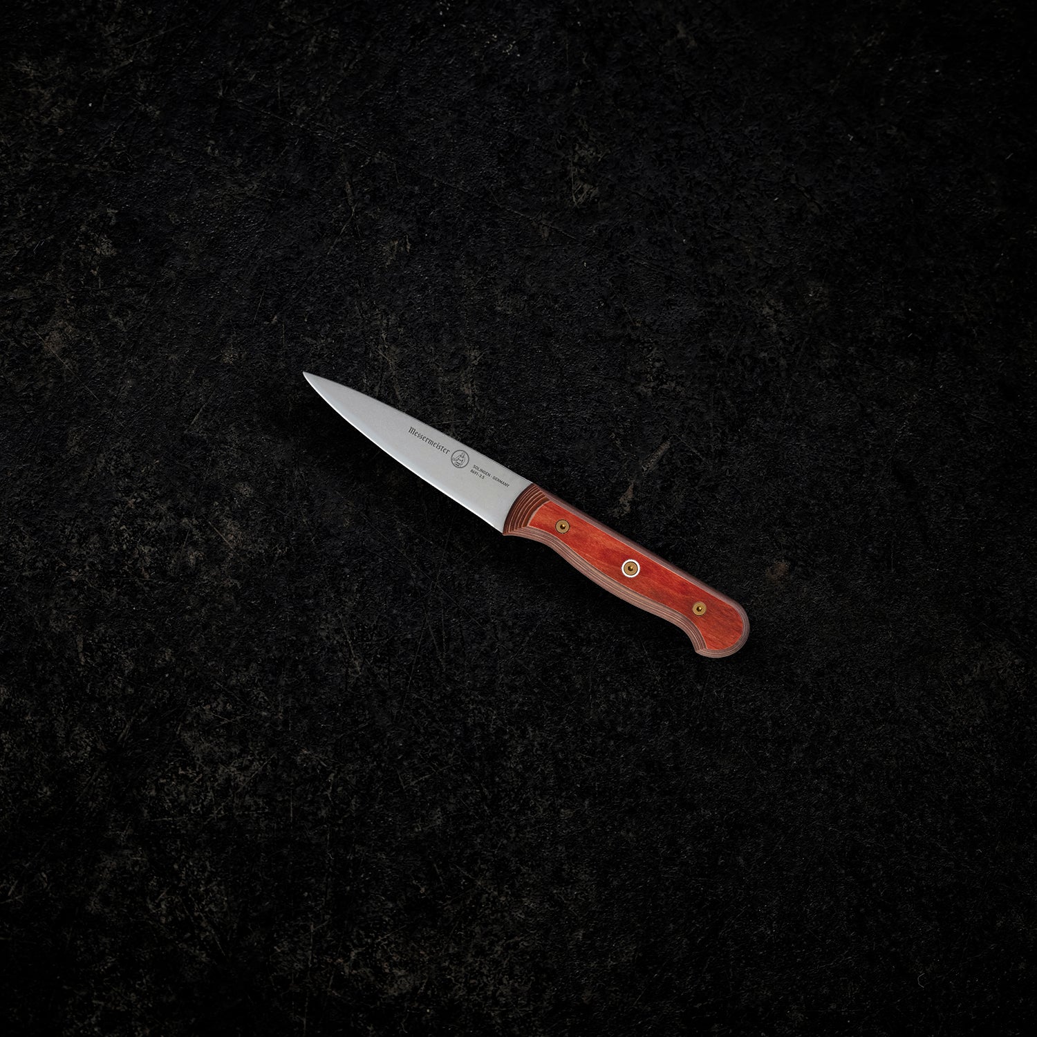 Custom Red Paring Knife - 3.5"