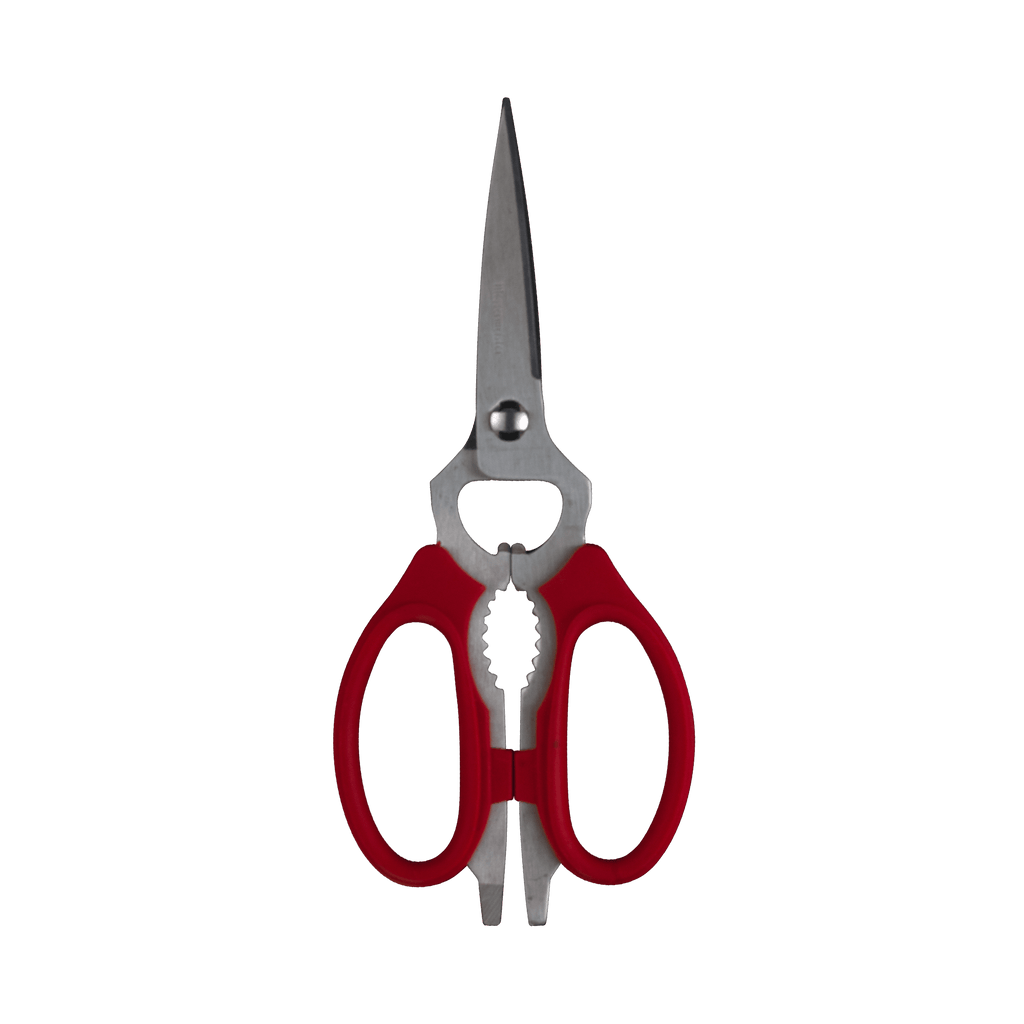 Red Take-Apart Kitchen Scissors - 8