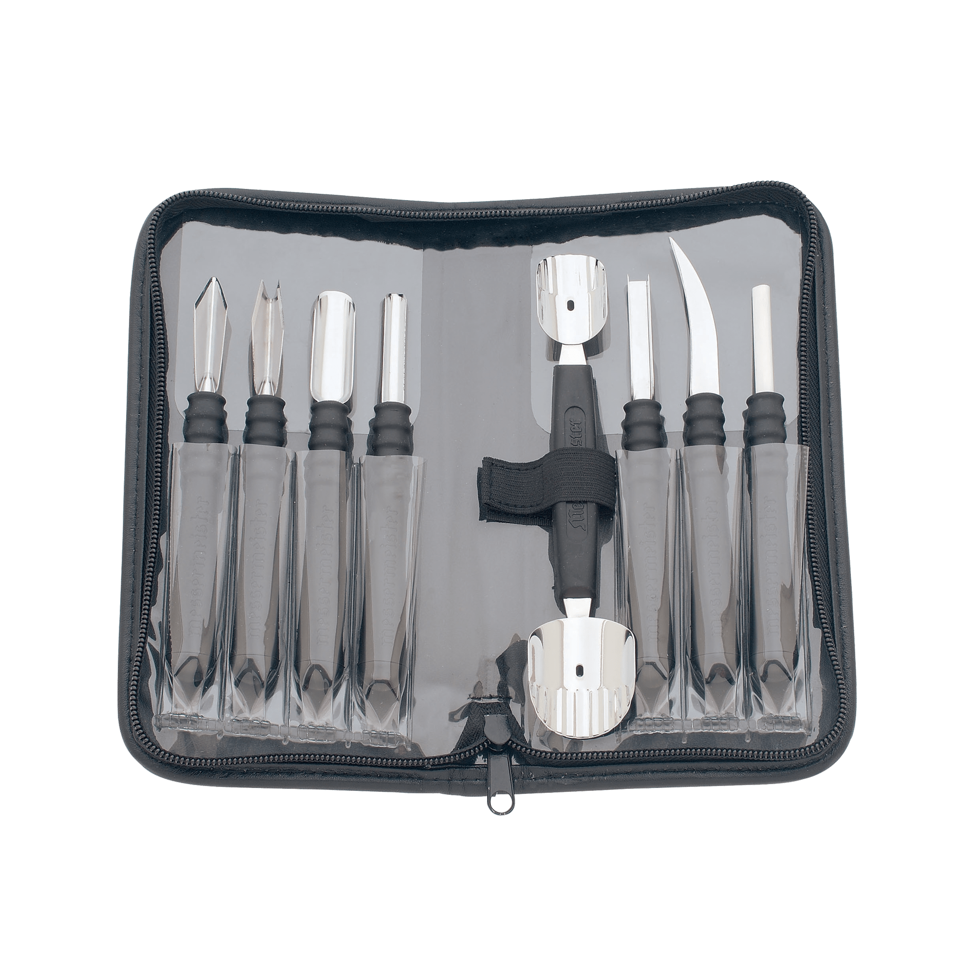 9 Piece Garnishing Tool Set - Messermeister