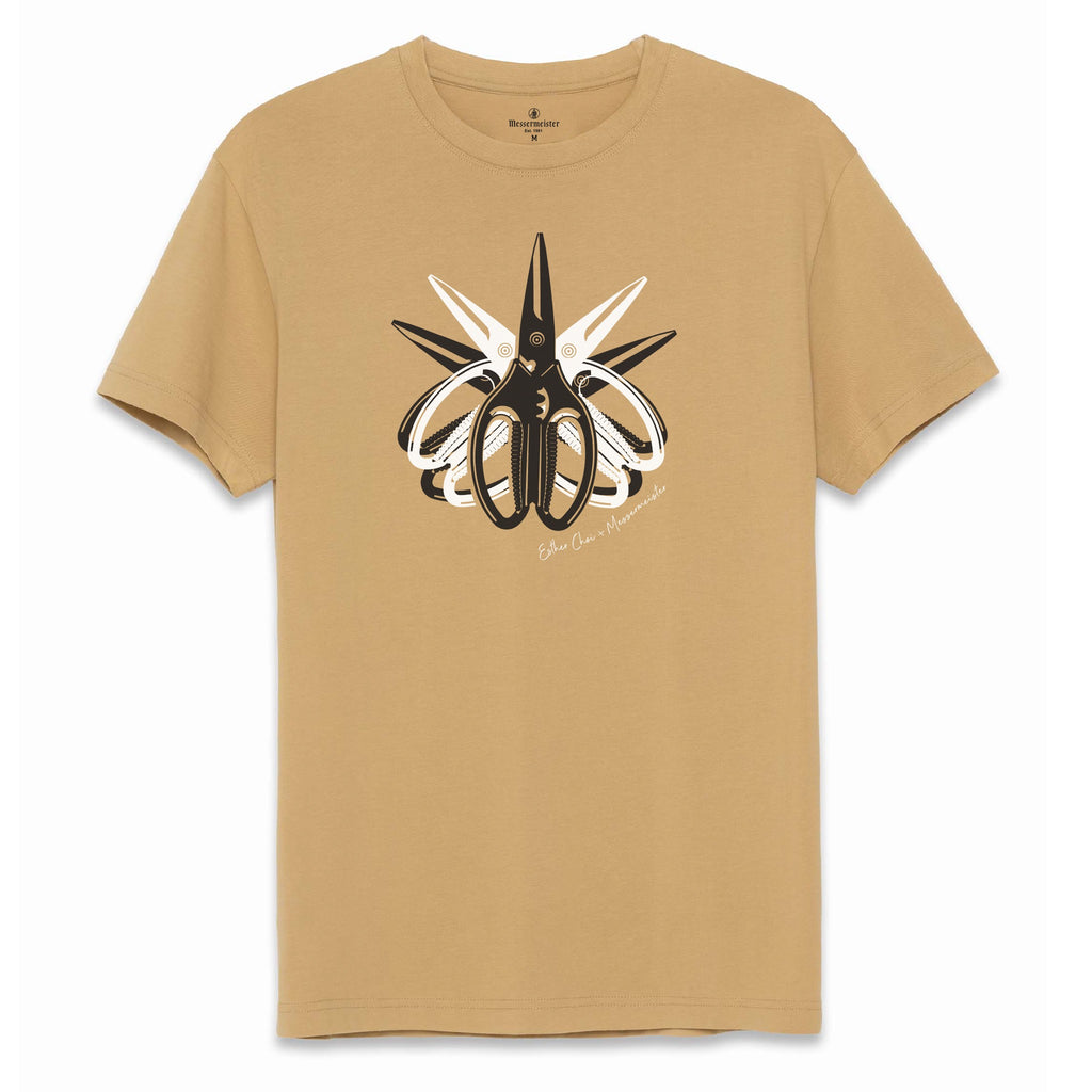 Esther Choi Shears Mustard Tee