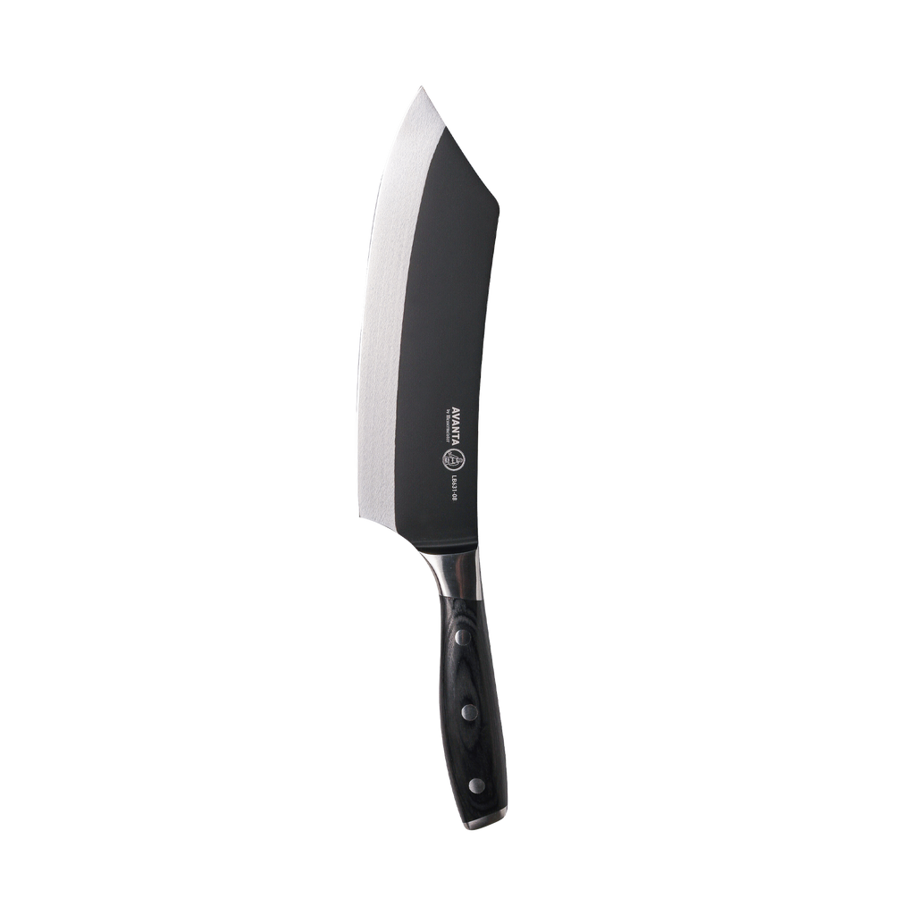 Avanta Black Pakkawood Kendrick BBQ Knife - 8