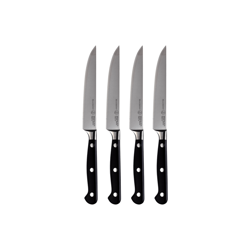 Meridian Elite Fine Edge Steak Knife Set - 4 Piece - Messermeister