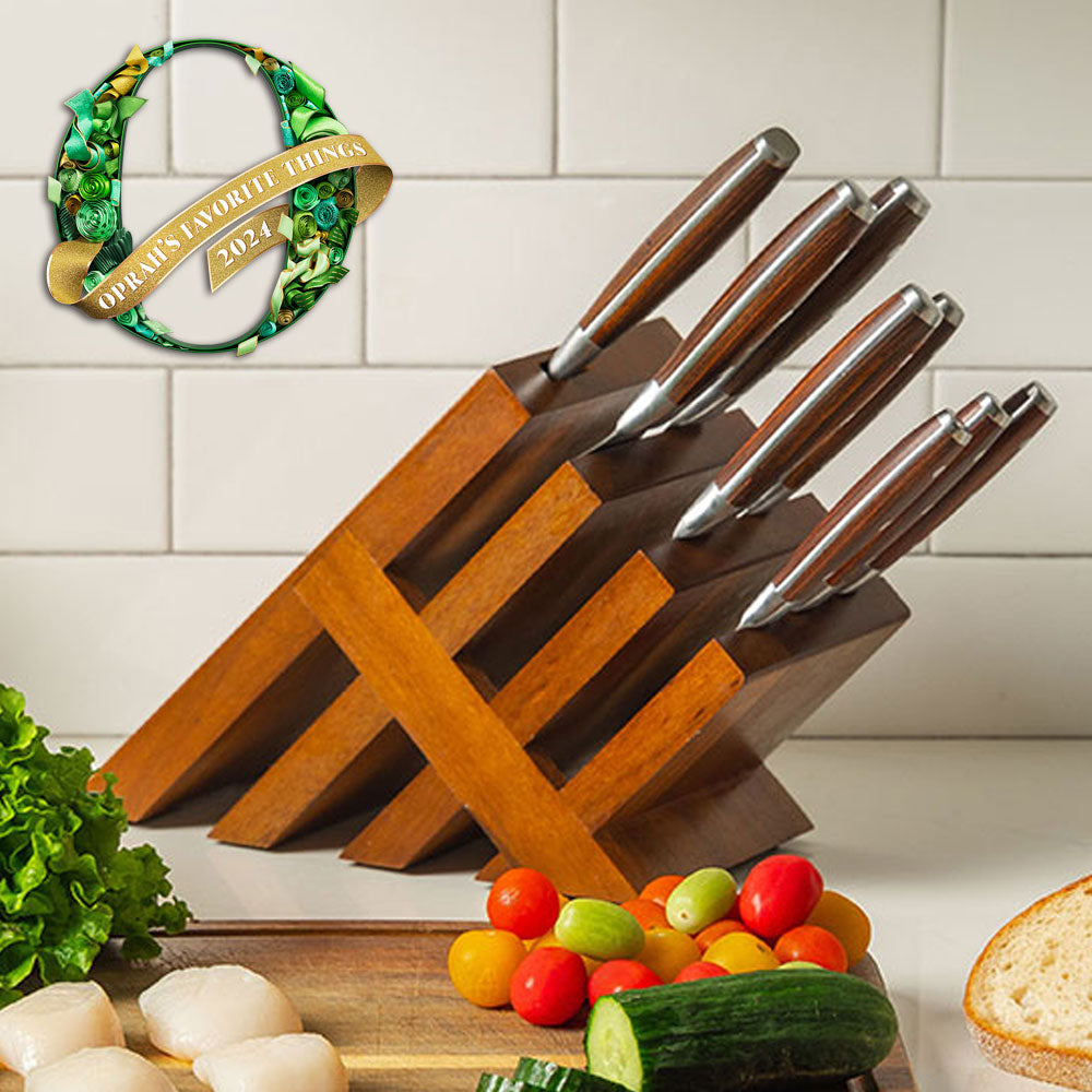 Avanta Pakkawood 10 Piece Knife Block Set - Messermeister