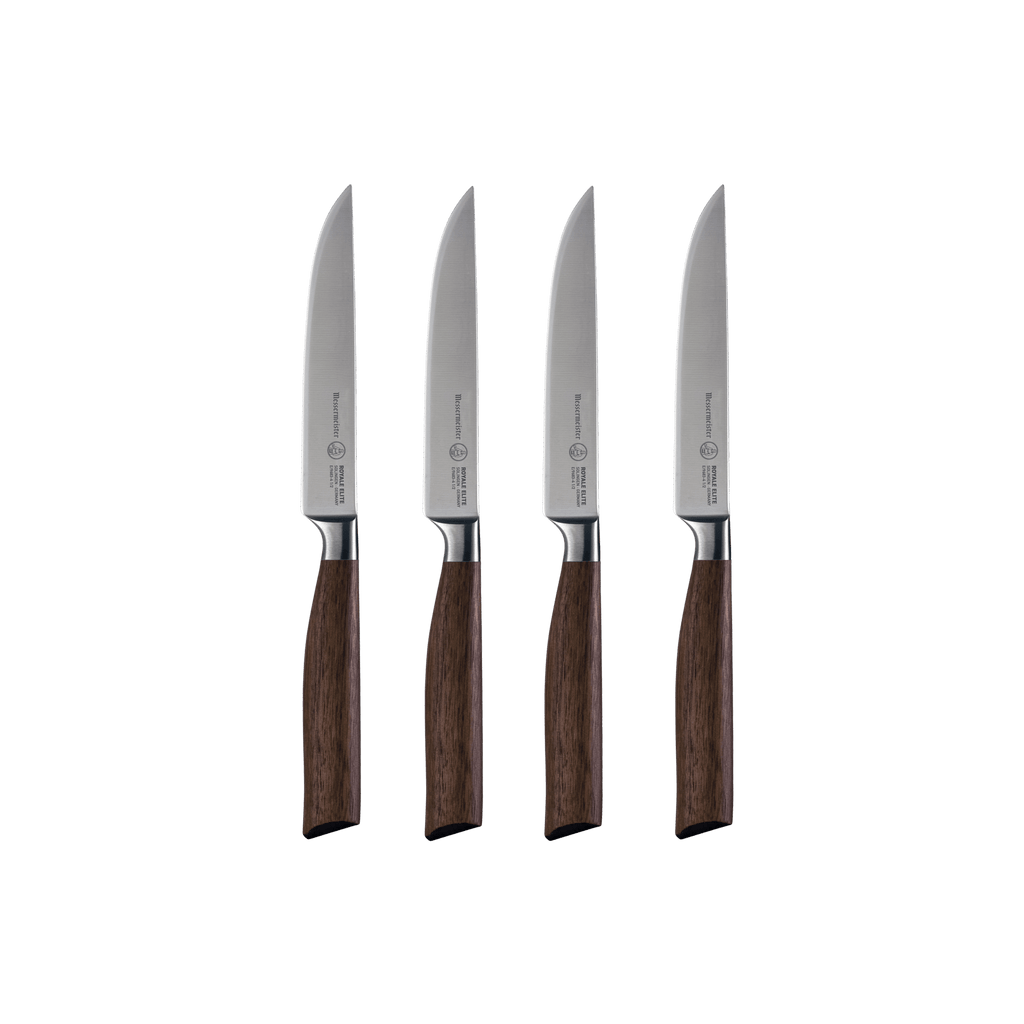 Royale Elite Fine Edge Steak Knife Set - 4 Piece - Messermeister