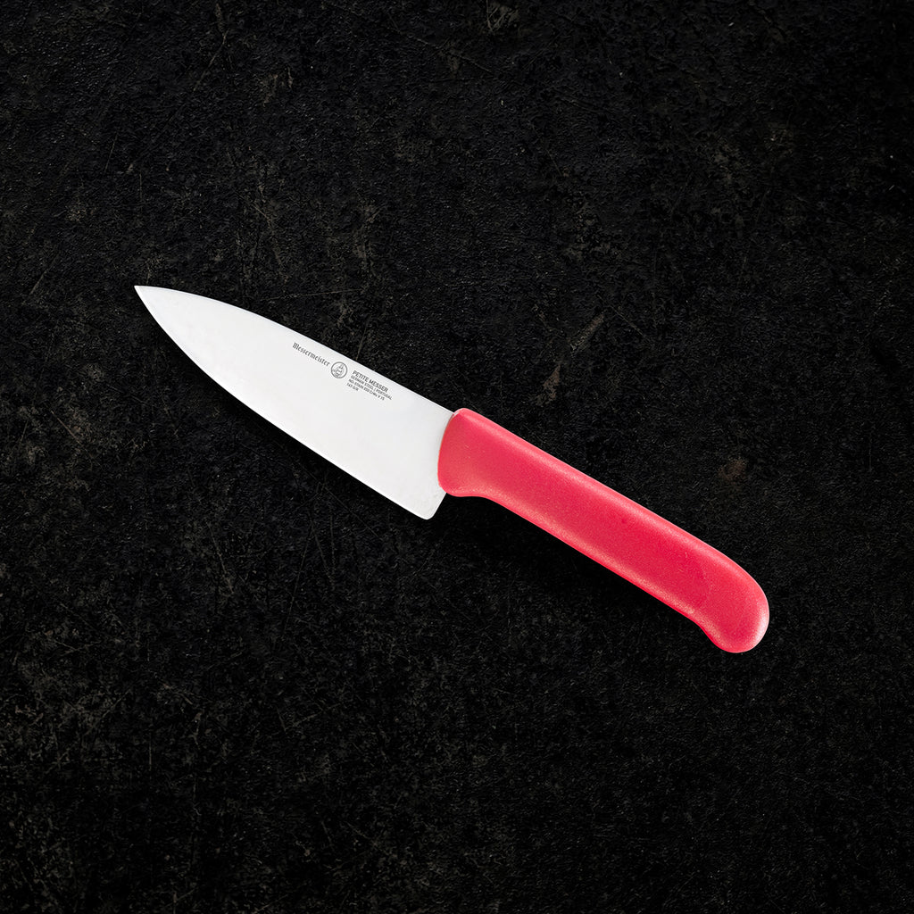 Buy Messermeister Petite Messer Kullenschliff Santoku Knife, 5-Inch, Green  Online at Low Prices in India 
