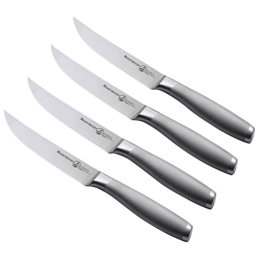   Basics Stainless Steel Dinner Knives with Round Edge,  Pack of 12, Silver : Home & Kitchen