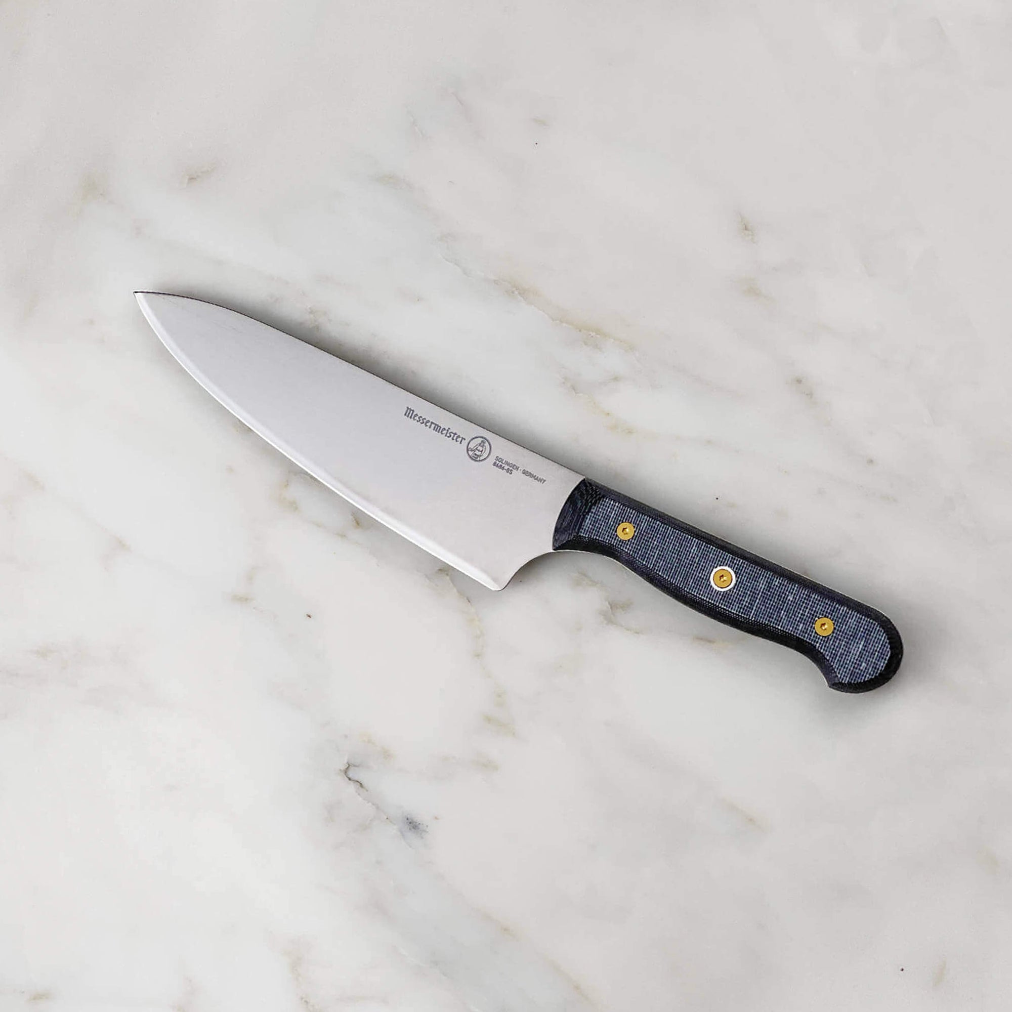 Messermeister Petite Messer Chef's Knife, 5-Inch, Blue