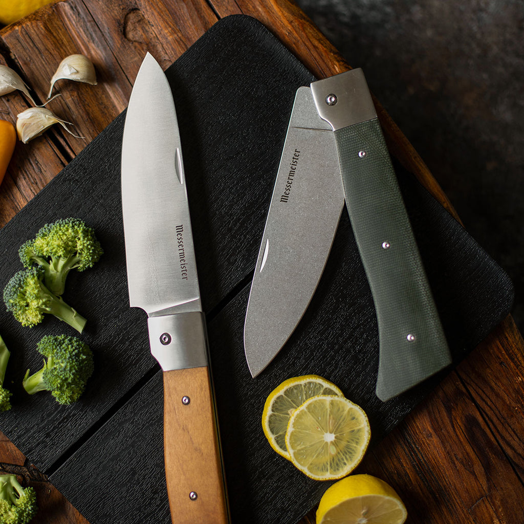 Messermeister Adventure Chef Maple Folding Chef's Knife 16cm Cookware UK:  Comfort is the New Fashion! - Sous Chef Online Shop 