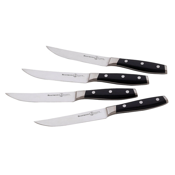 Messermeister Royale Elite 4-Piece Fine-Edge Steak Knife Set