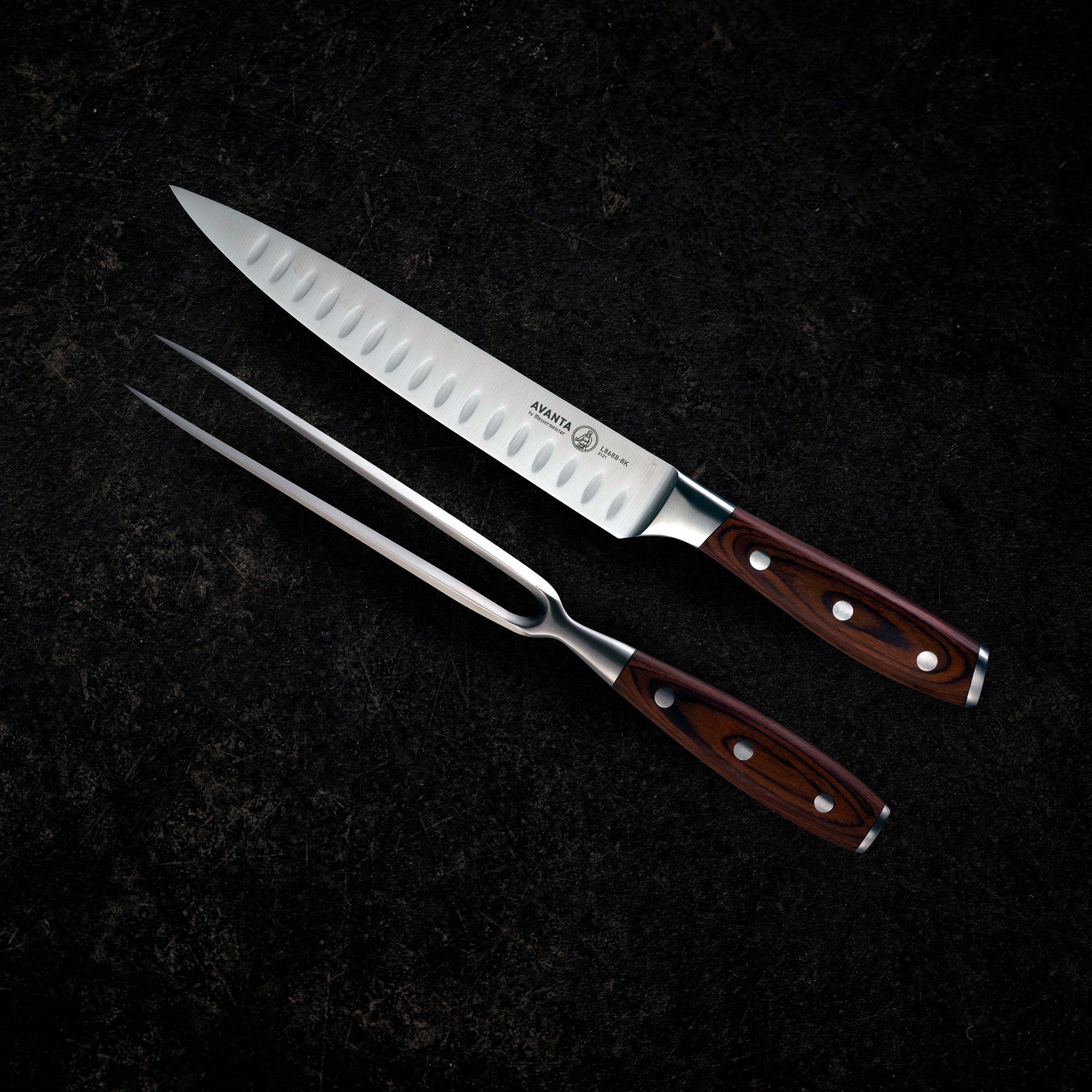 CALPHALON Classic 2pc 5 STEAK Knives / No Stain - NEW!