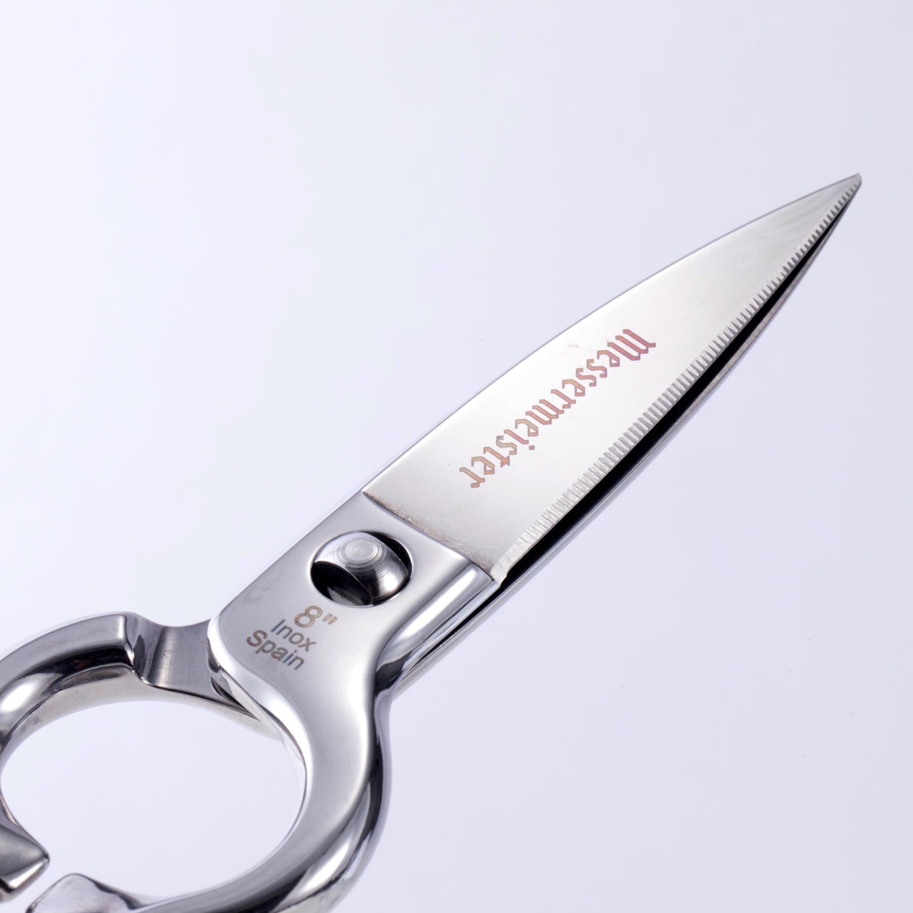 Messermeister 8 Take-Apart Kitchen Utility Scissors / Shears - Red