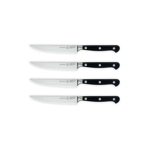 Messermeister San Moritz Elite 4 Piece Multi-Edge Steak Knife Set -  KnifeCenter - E/2683-4/4S - Discontinued
