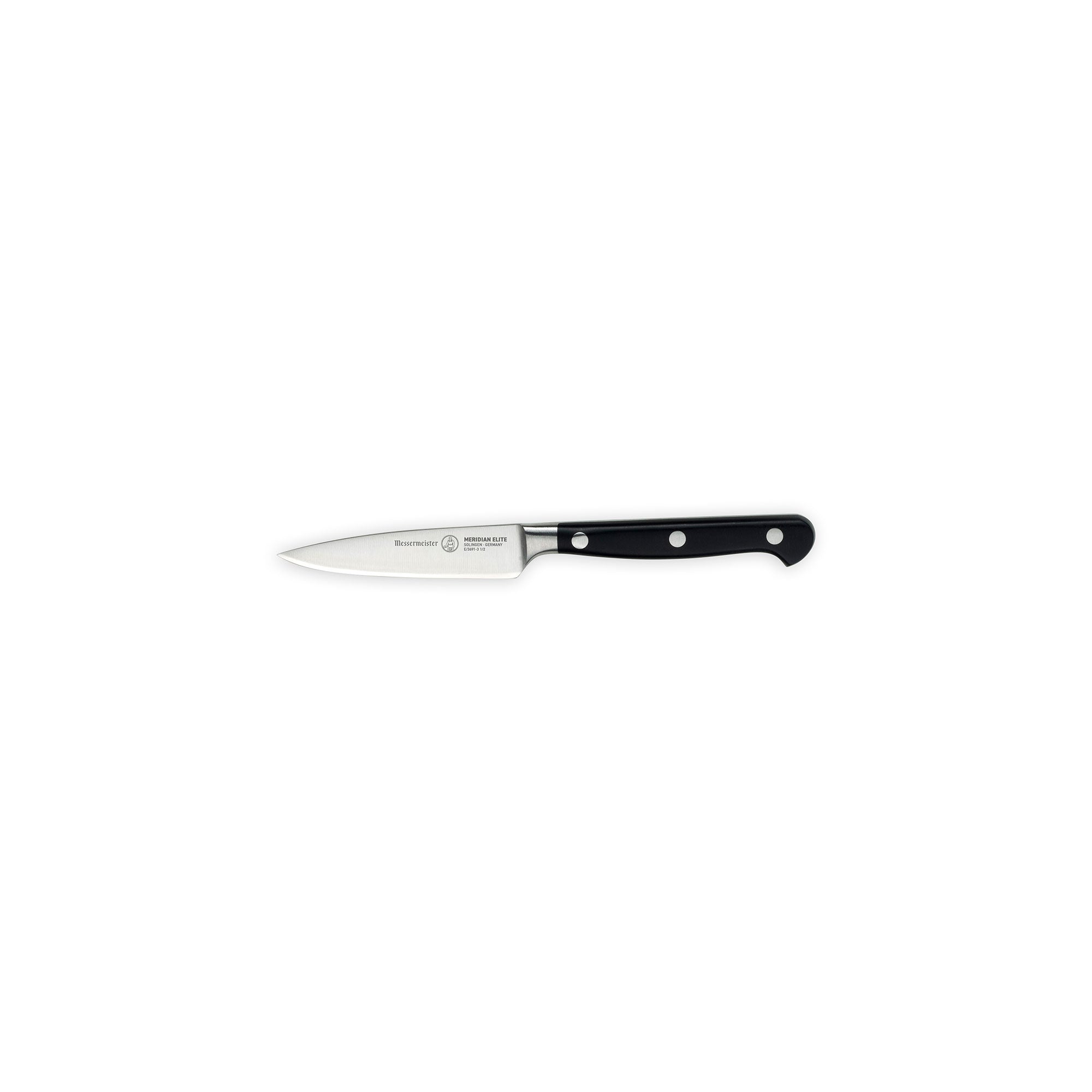 Messermeister 3 Clip Point Paring Knife with Sheath - Orange